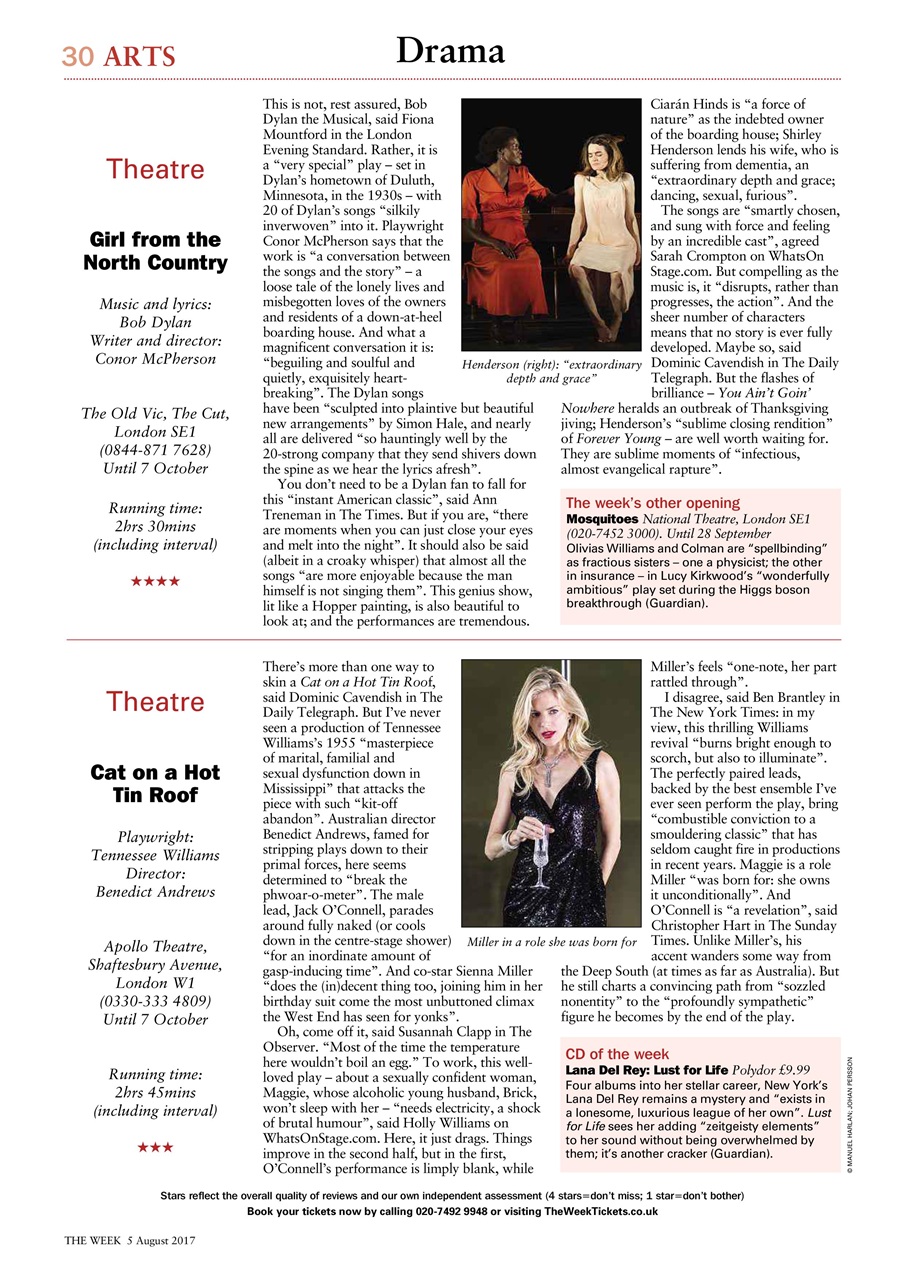 The Week Preview Pages