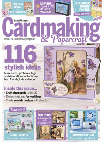 Cardmaking & Papercraft issue August 2017