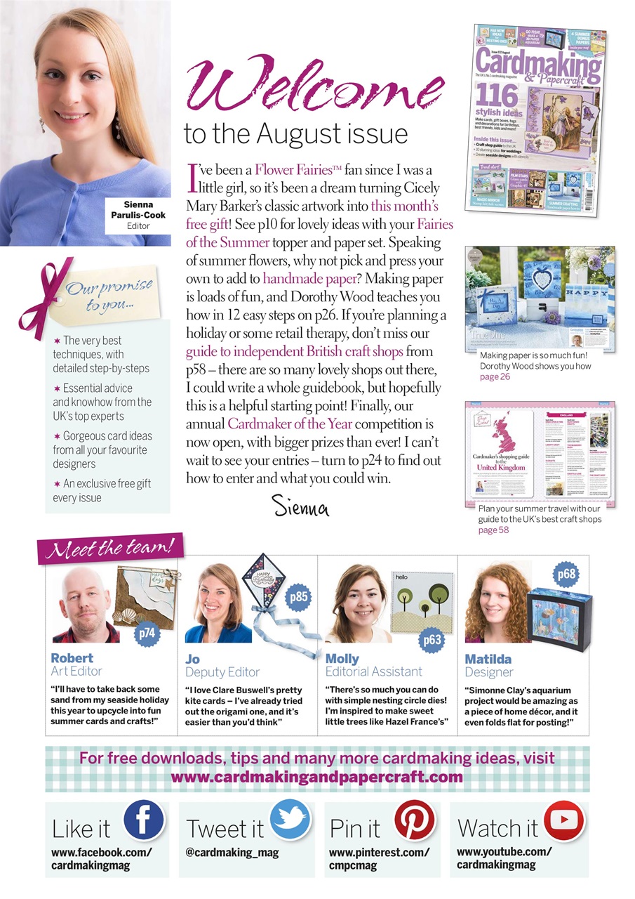 Cardmaking & Papercraft Preview Pages