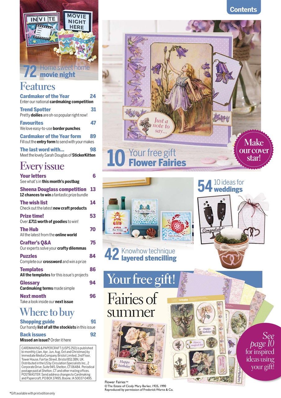 Cardmaking & Papercraft Preview Pages