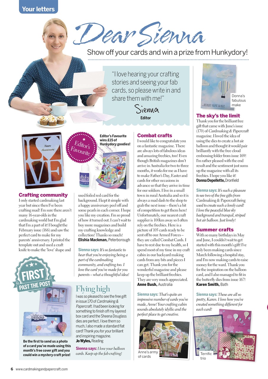 Cardmaking & Papercraft Preview Pages