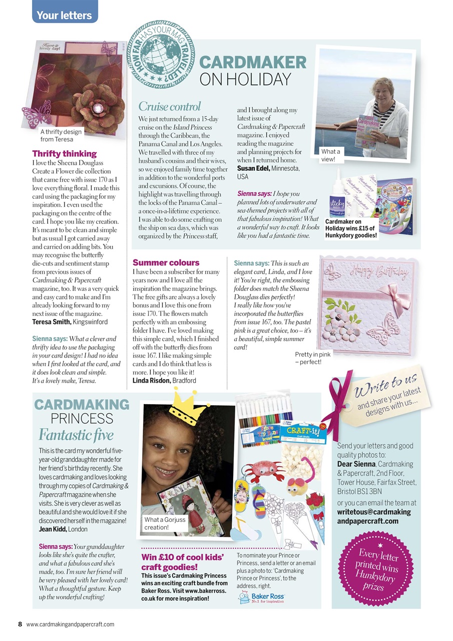 Cardmaking & Papercraft Preview Pages