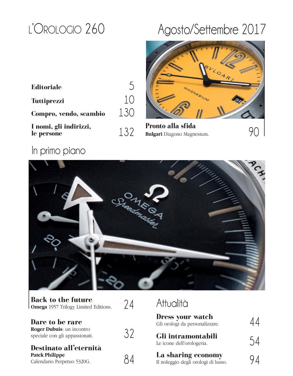 L'Orologio Preview Pages