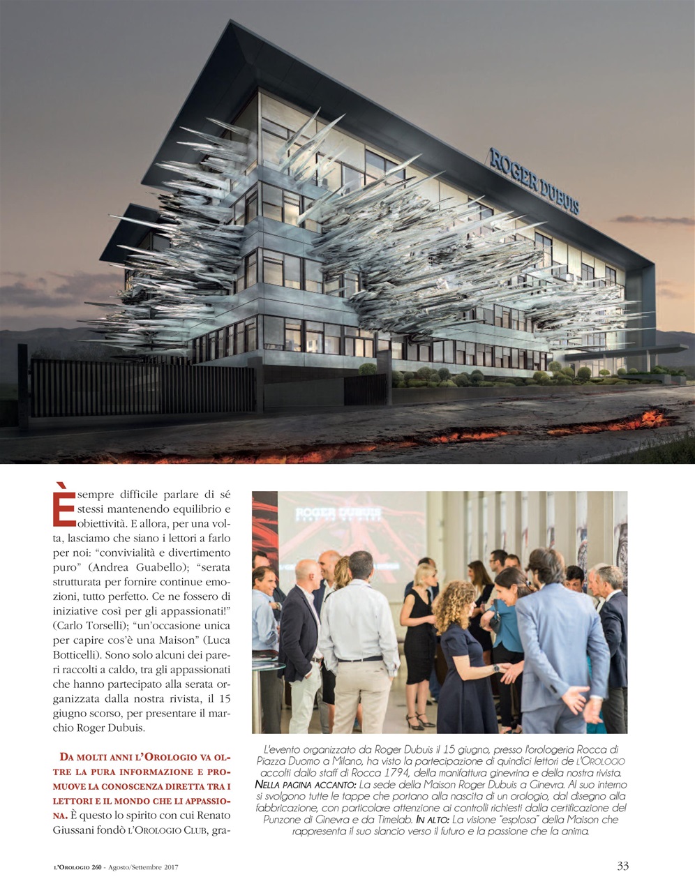 L'Orologio Preview Pages