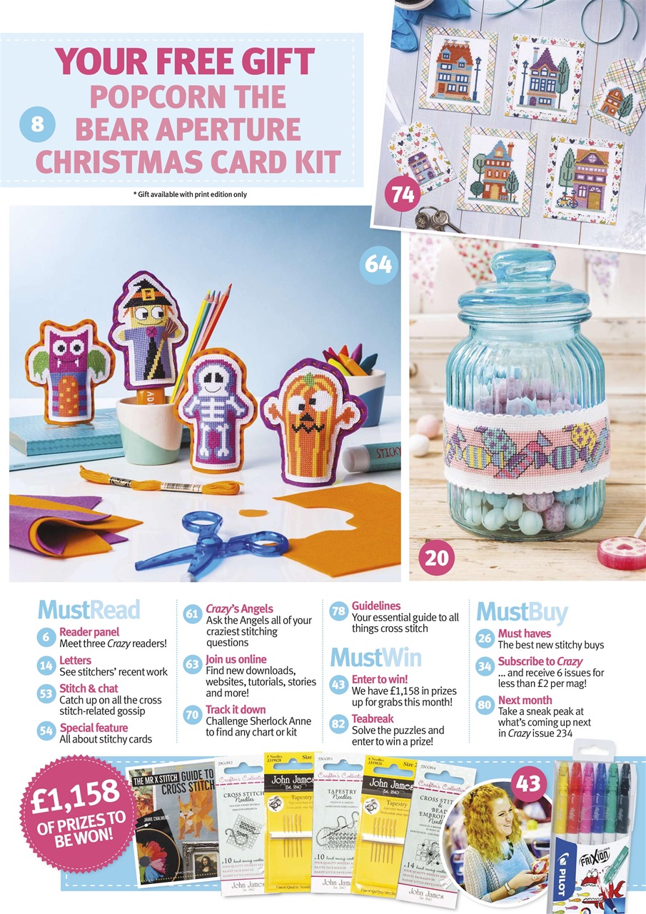 Cross Stitch Crazy Preview Pages