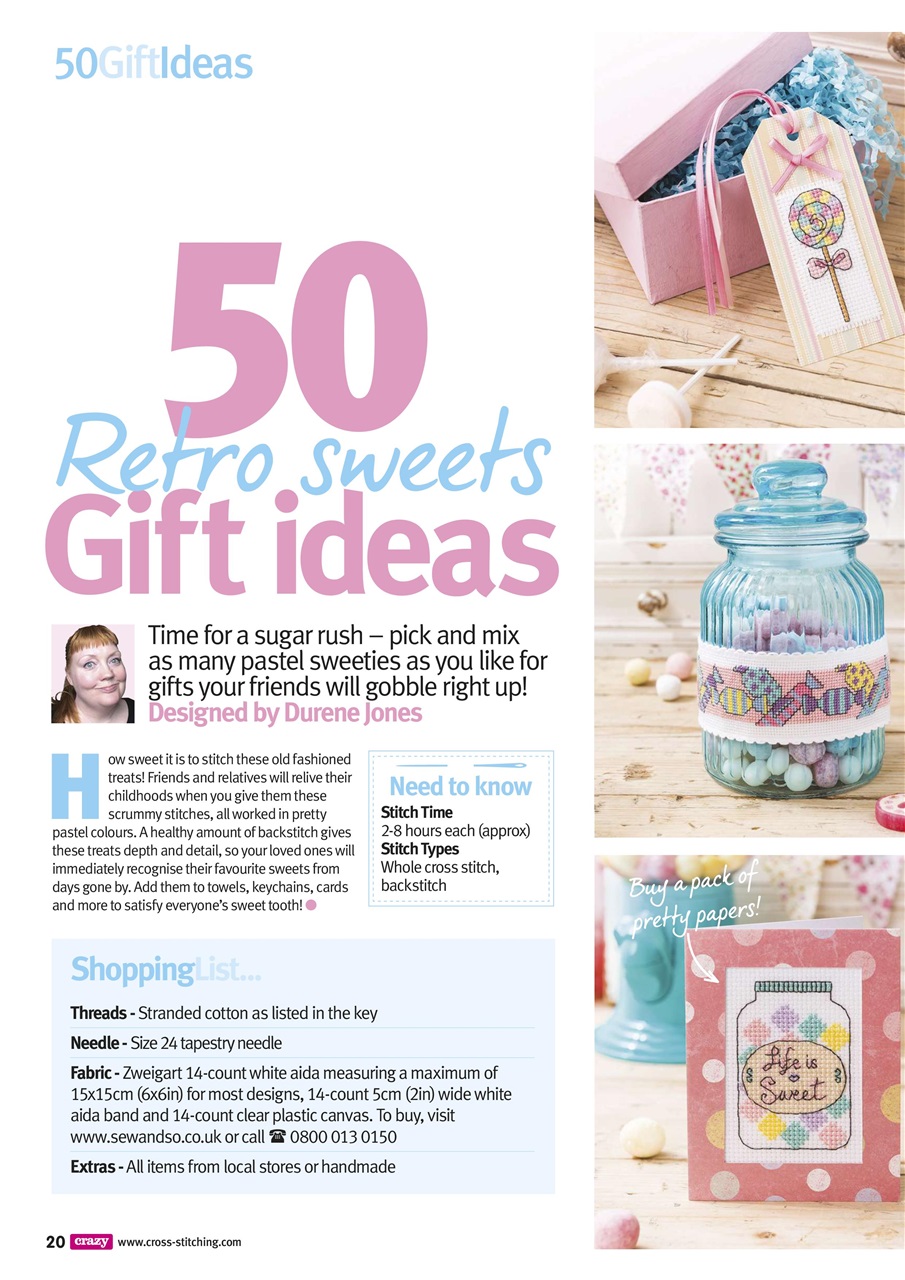 Cross Stitch Crazy Preview Pages