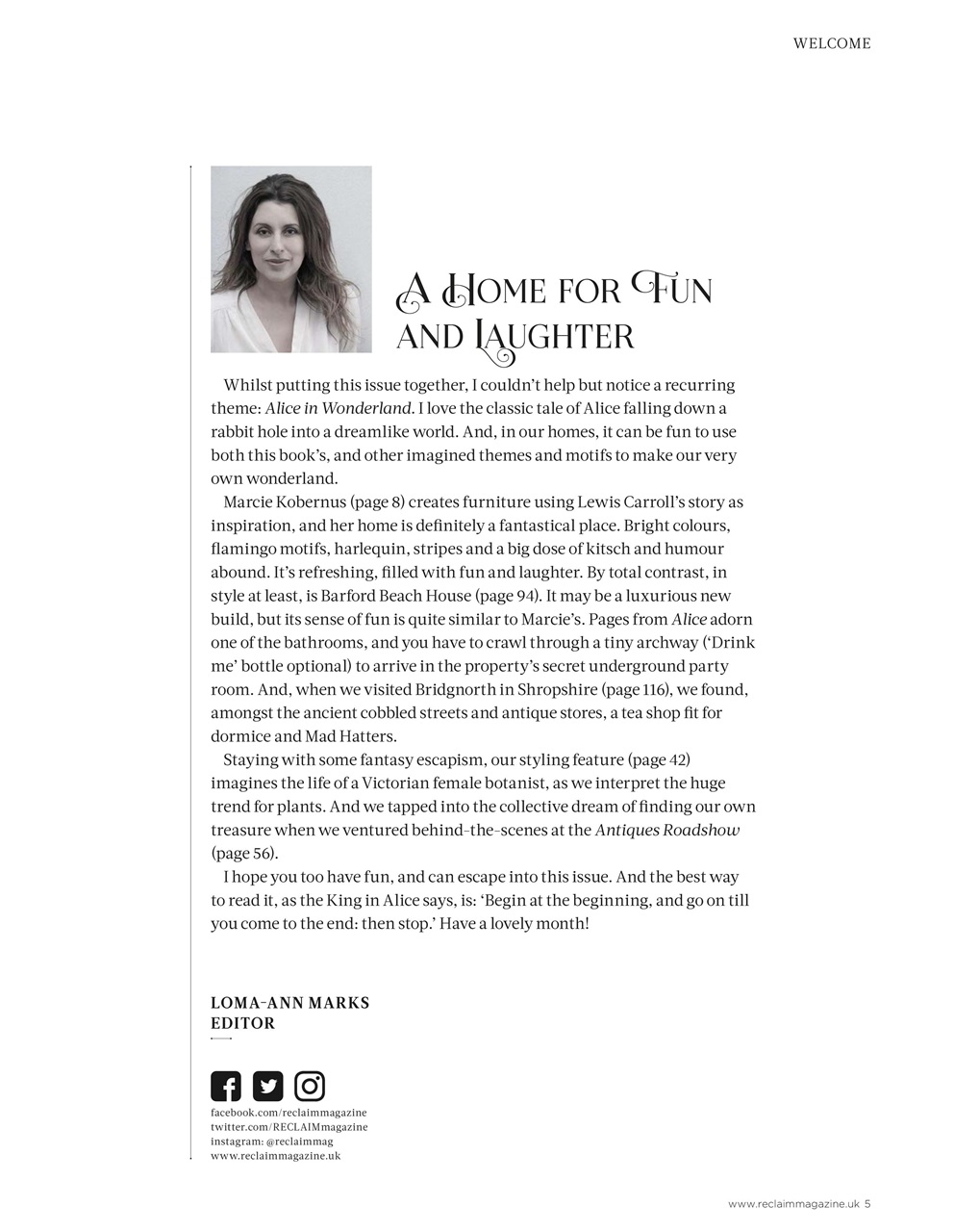 Reclaim Preview Pages