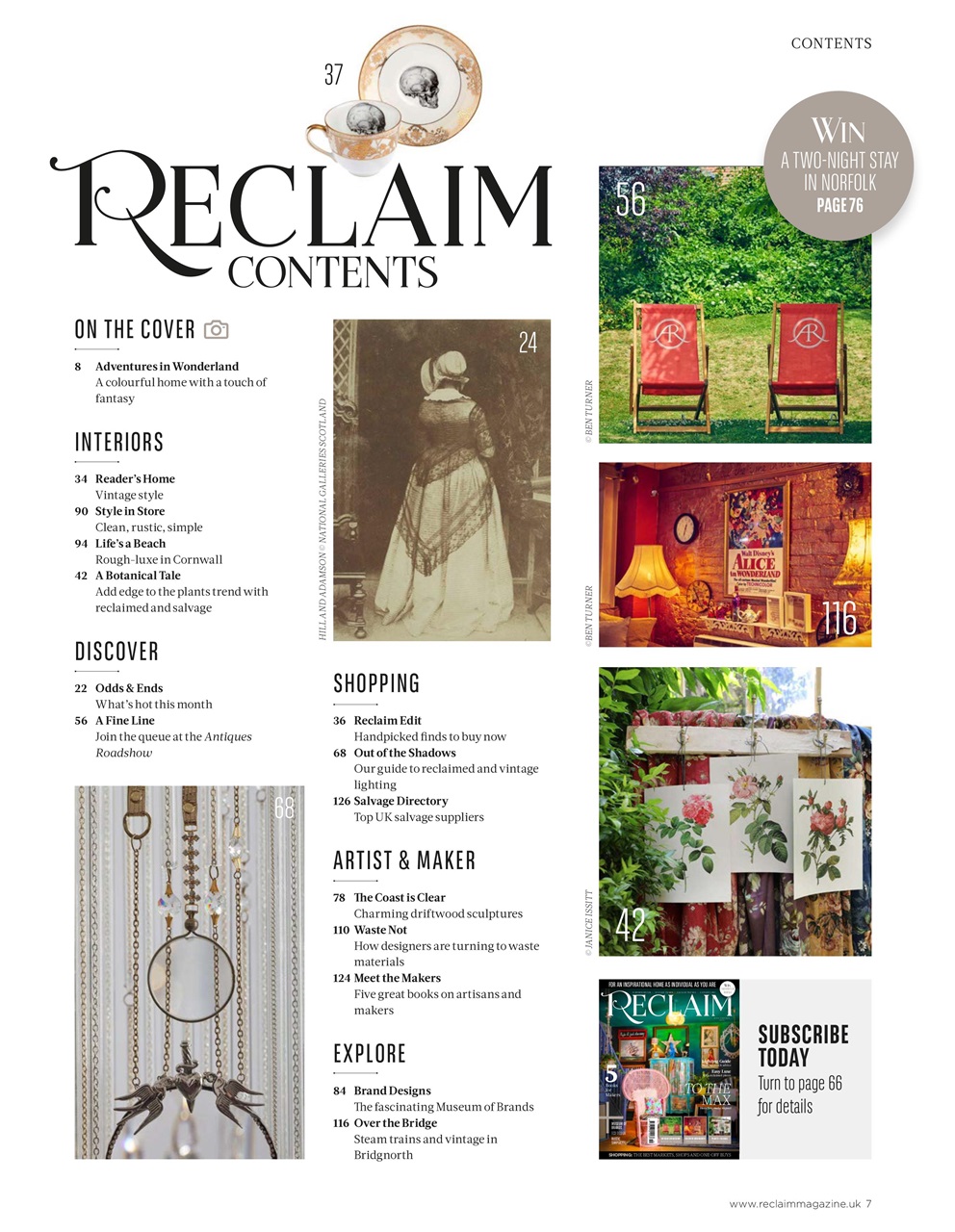 Reclaim Preview Pages
