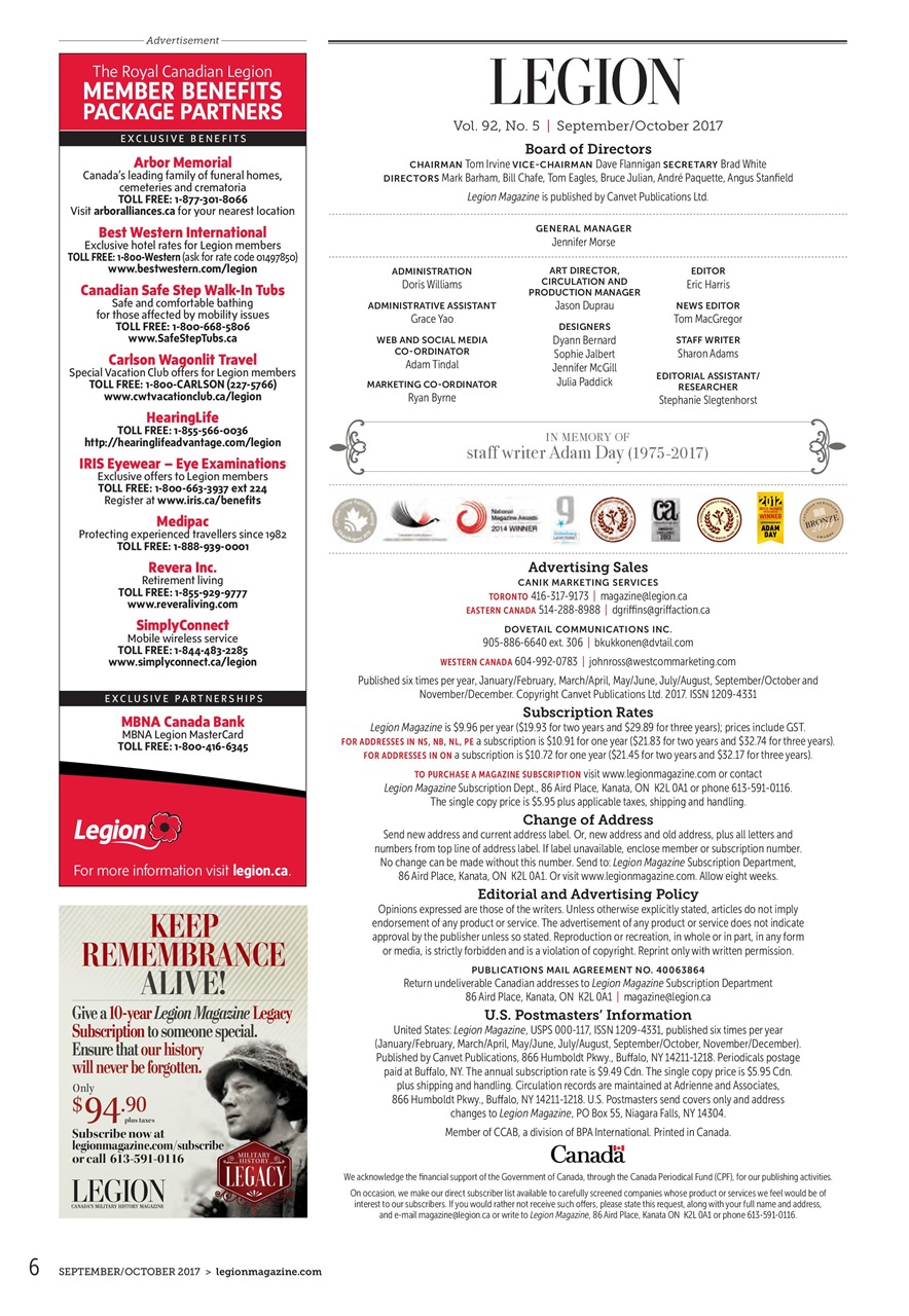 Legion Preview Pages