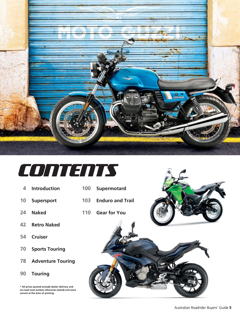 Australian Road Rider Preview Pages