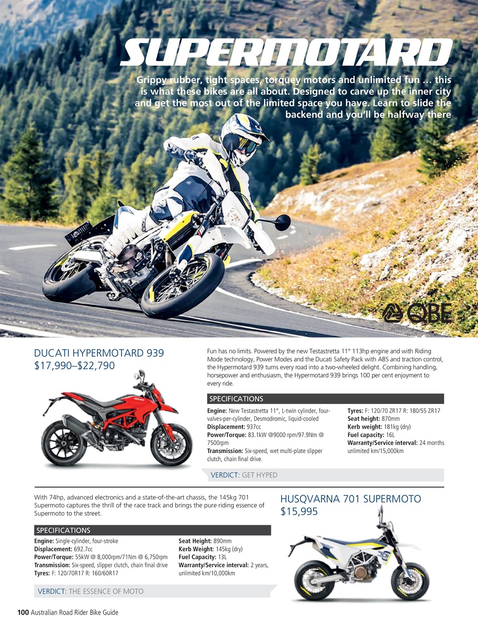 Australian Road Rider Preview Pages