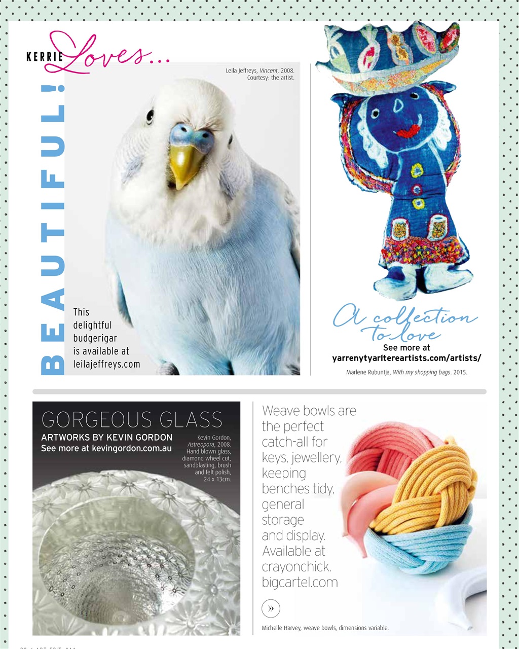 Art Edit Preview Pages