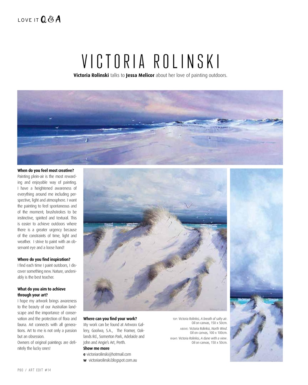 Art Edit Preview Pages