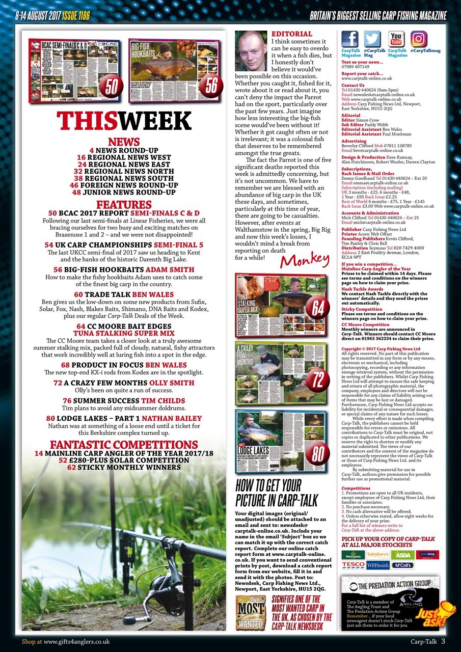 Carp-Talk Preview Pages