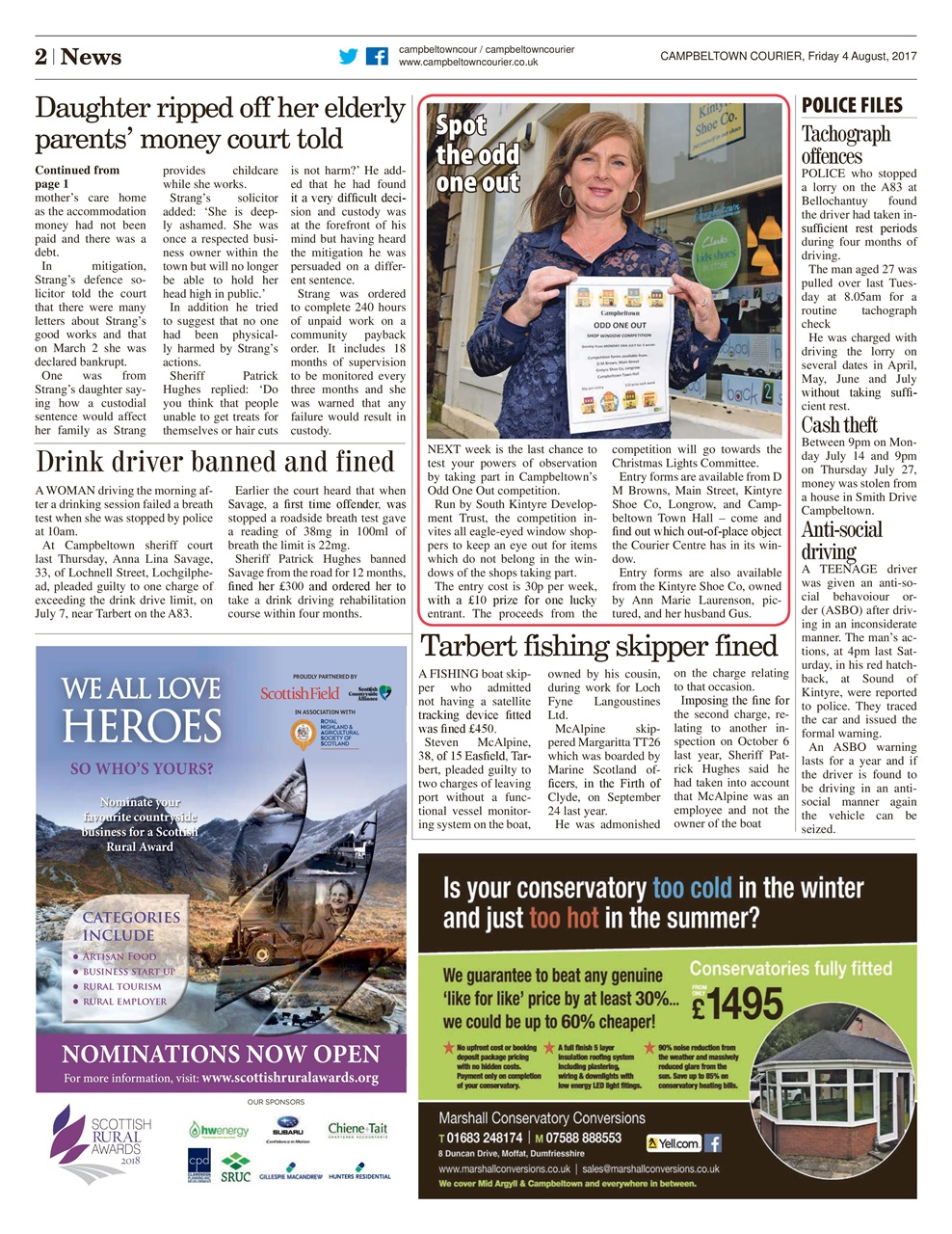 Campbeltown Courier Preview Pages