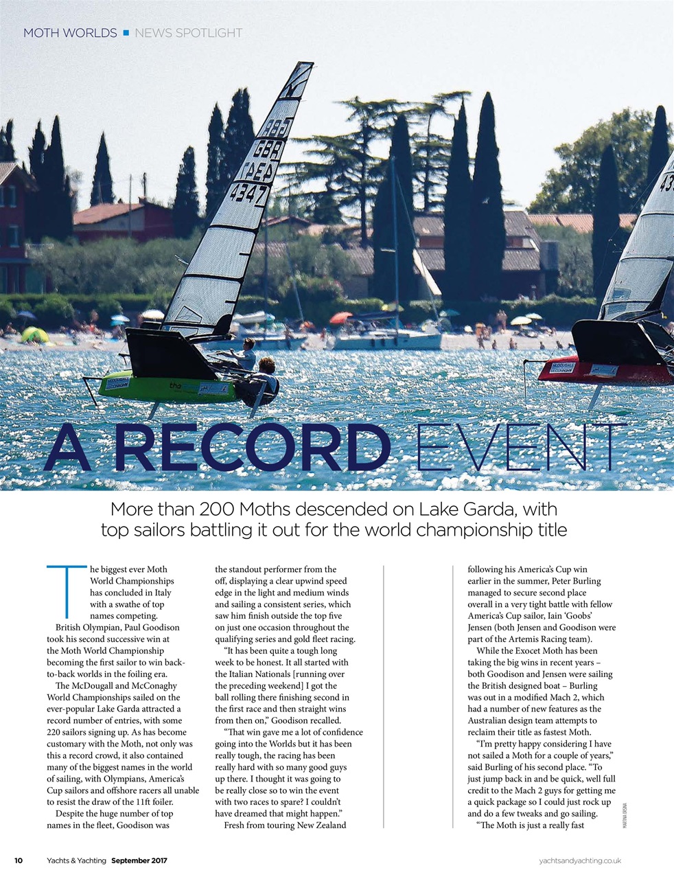 Yachts & Yachting Preview Pages