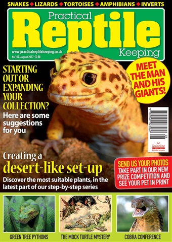 Practical Reptile Keeping issue August 2017
