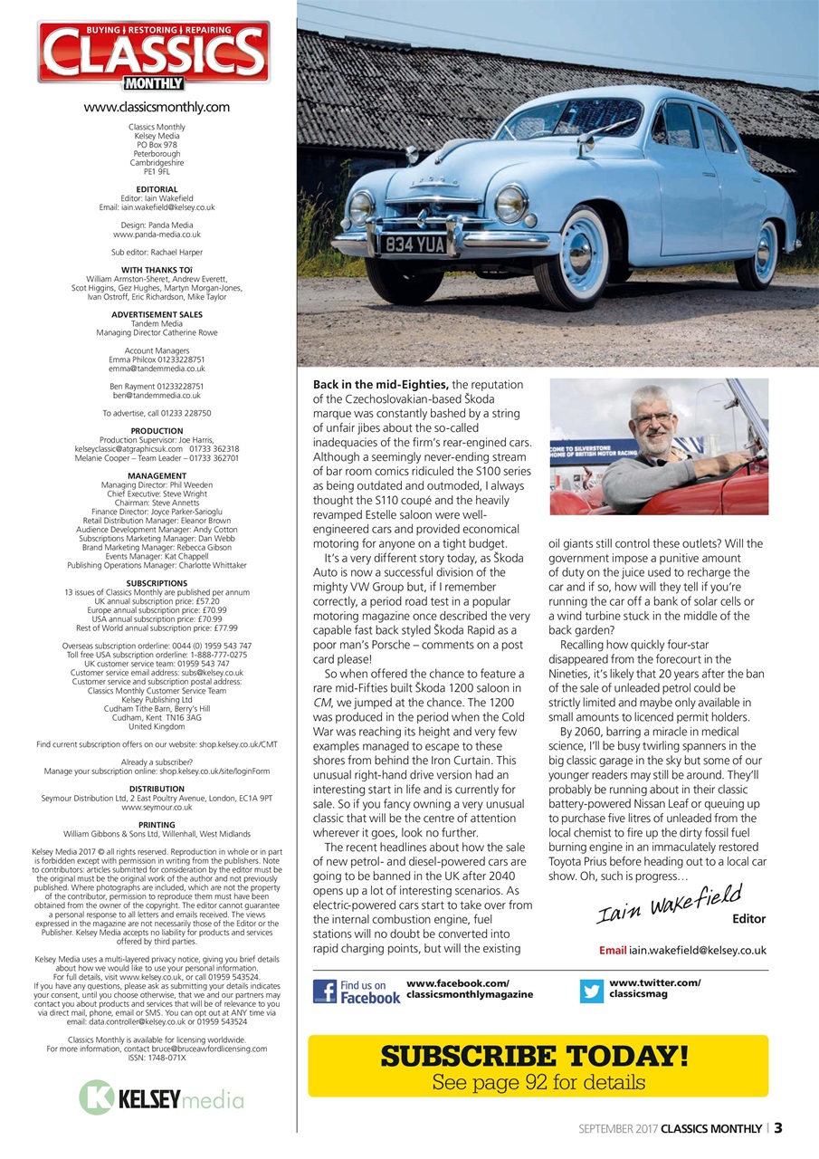 Classics World Preview Pages