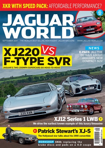 Jaguar World issue No. 188: XJ220 vs F-Type SVR