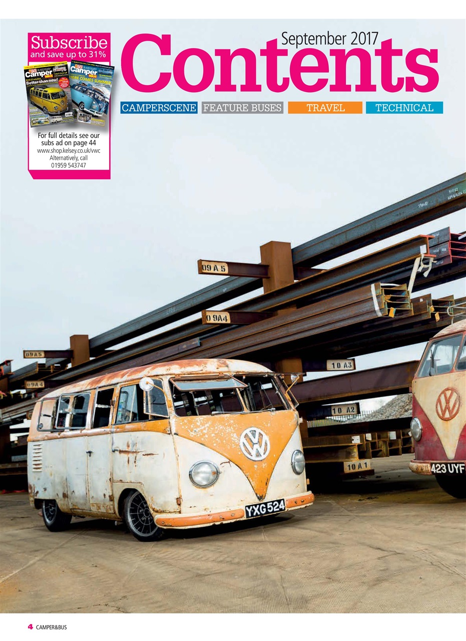 VW Camper Preview Pages