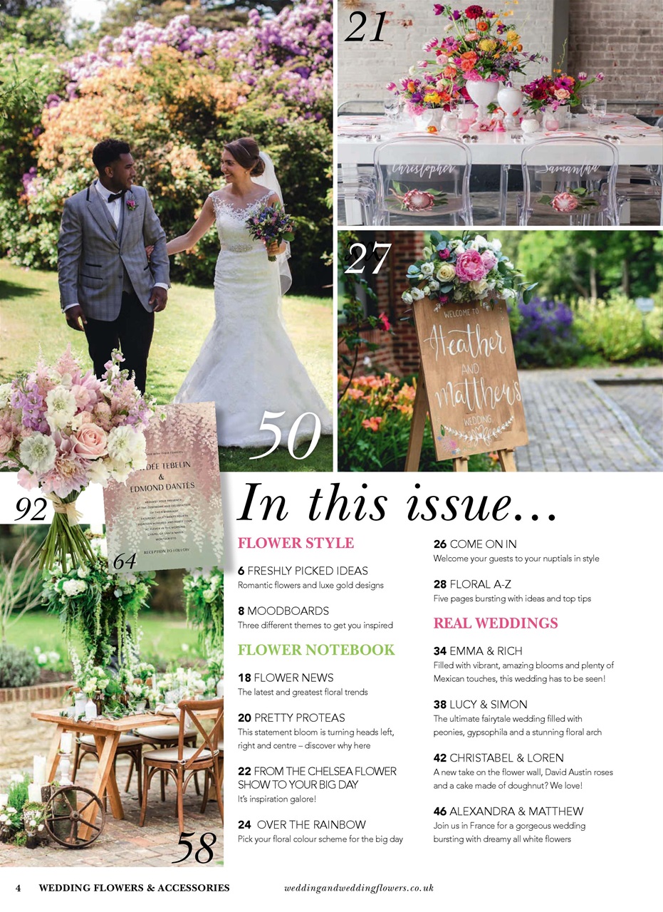 Wedding Flowers Magazine Preview Pages