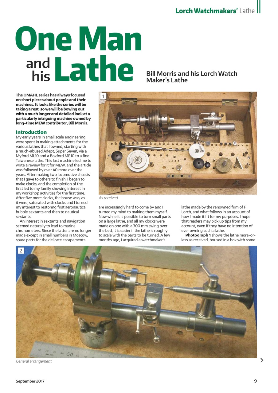 Model Engineer & Workshop Magazine Preview Pages