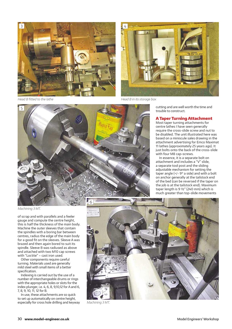 Model Engineer & Workshop Magazine Preview Pages