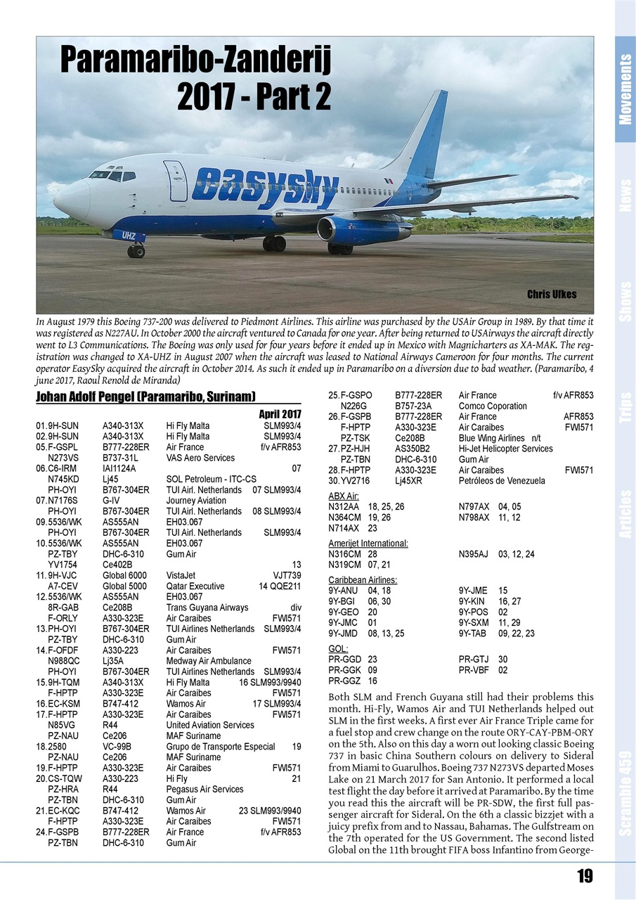 Scramble Magazine Preview Pages