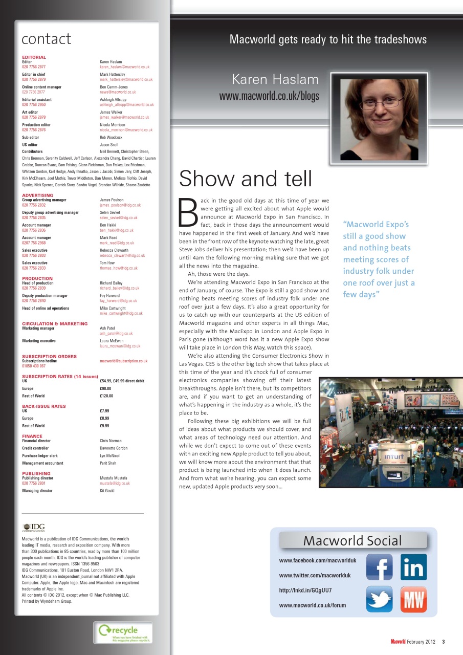 Macworld Preview Pages