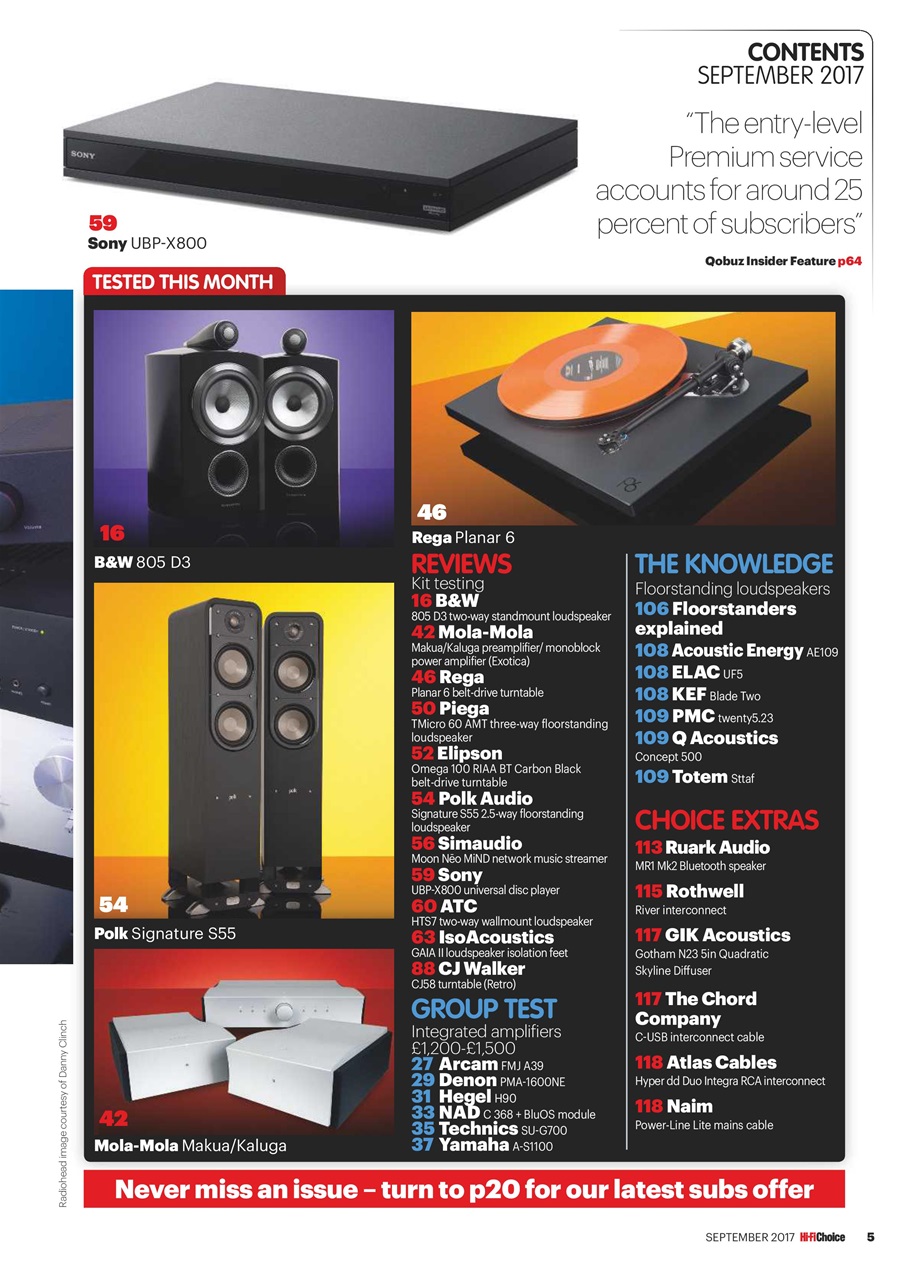 Hi-Fi Choice Preview Pages