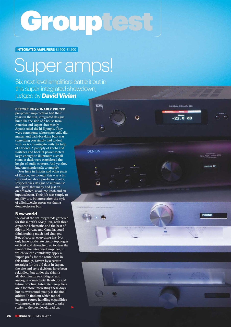 Hi-Fi Choice Preview Pages