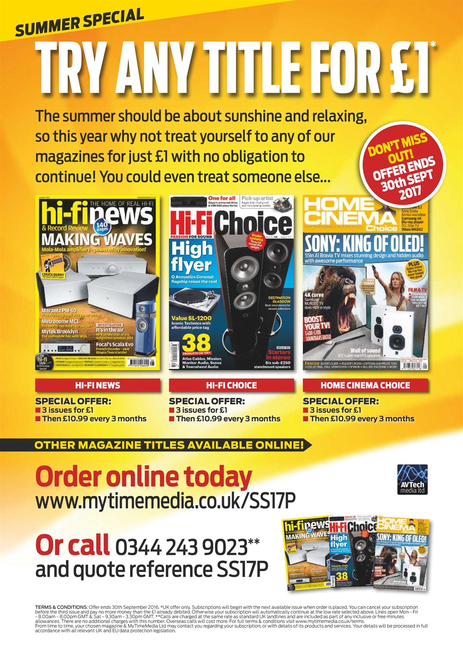 Hi-Fi Choice Preview Pages