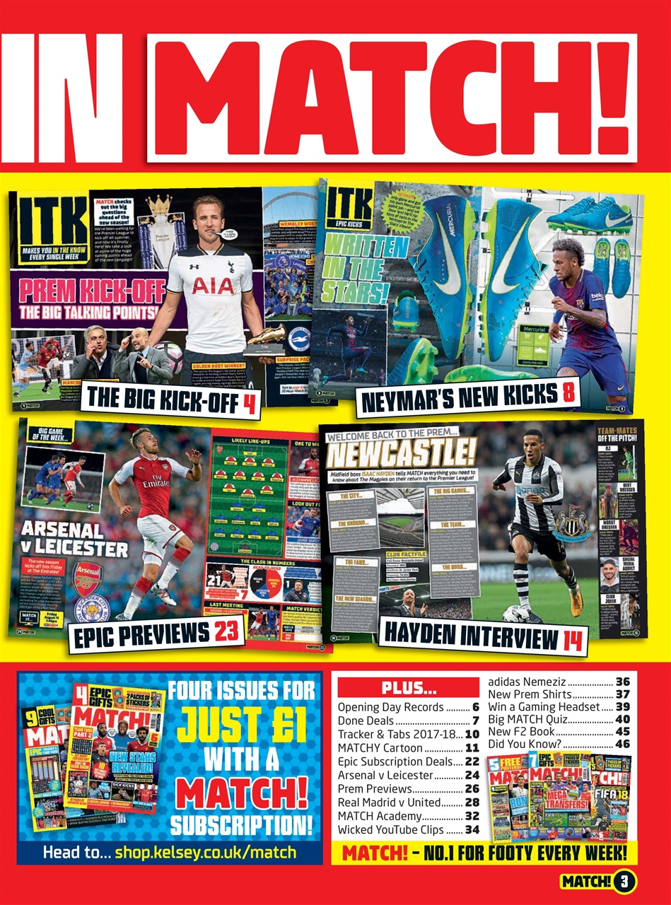 Match Preview Pages