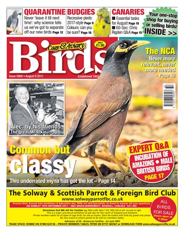 Cage & Aviary Birds issue 09 August 2017