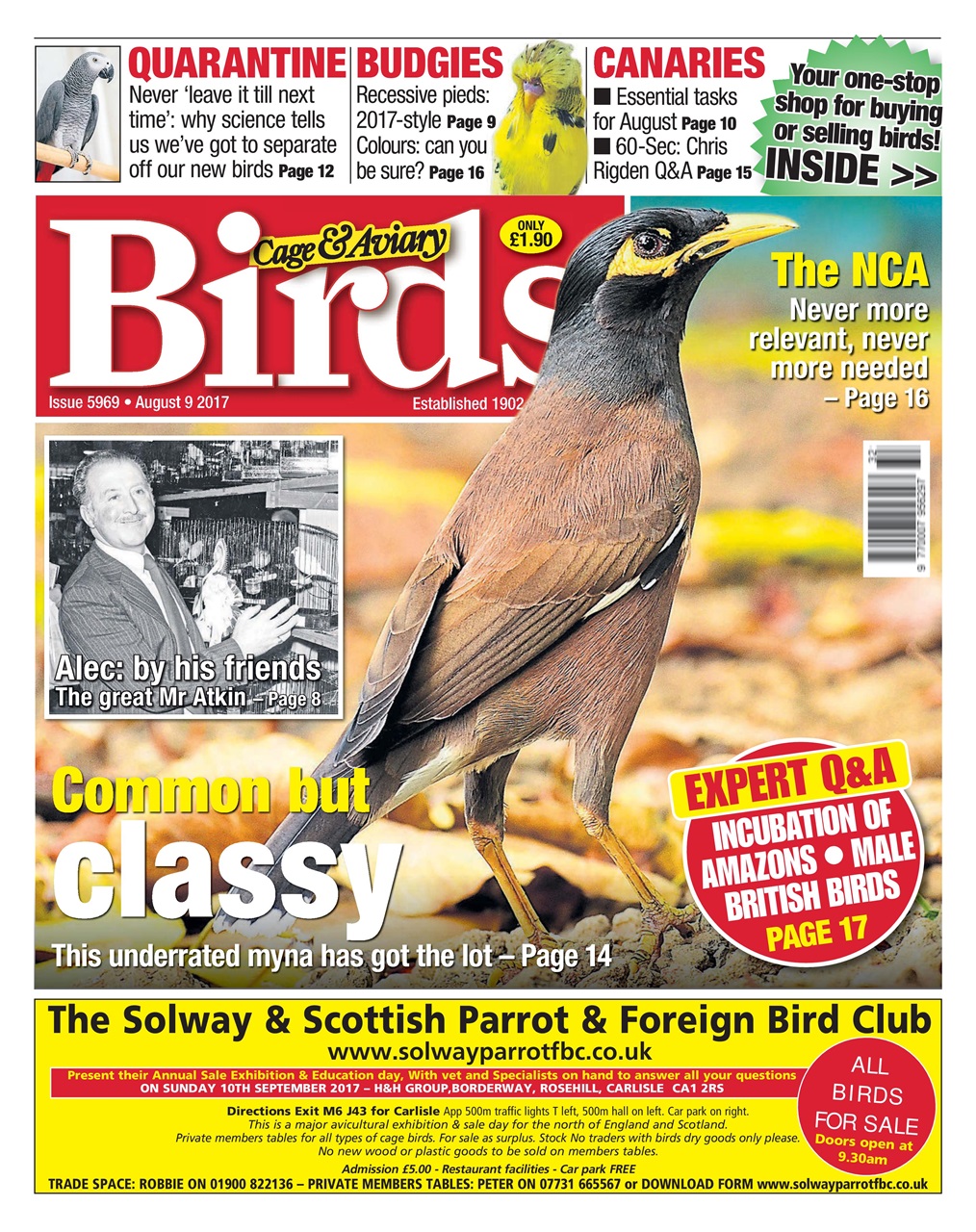 Cage & Aviary Birds Preview Pages