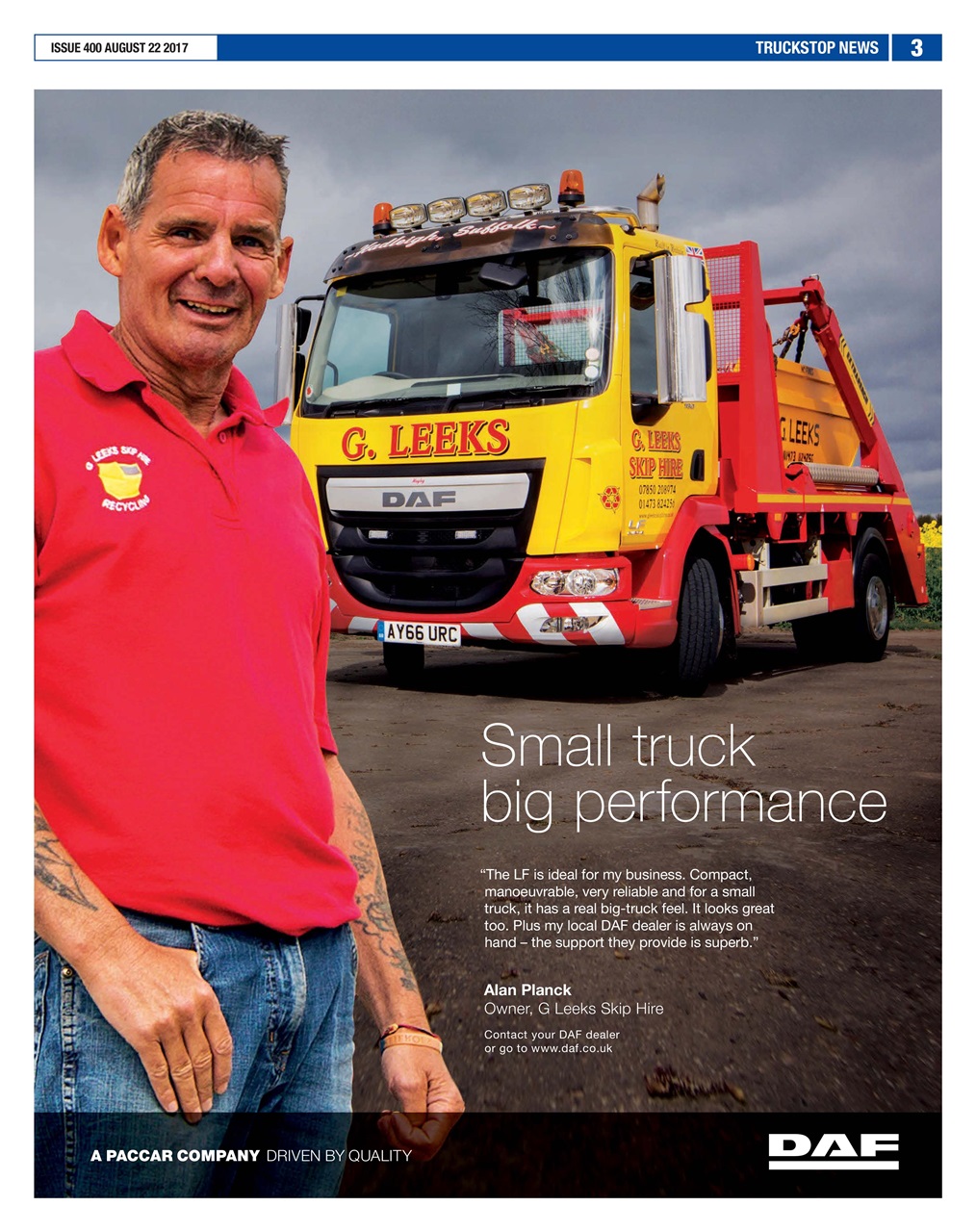Truckstop News Preview Pages