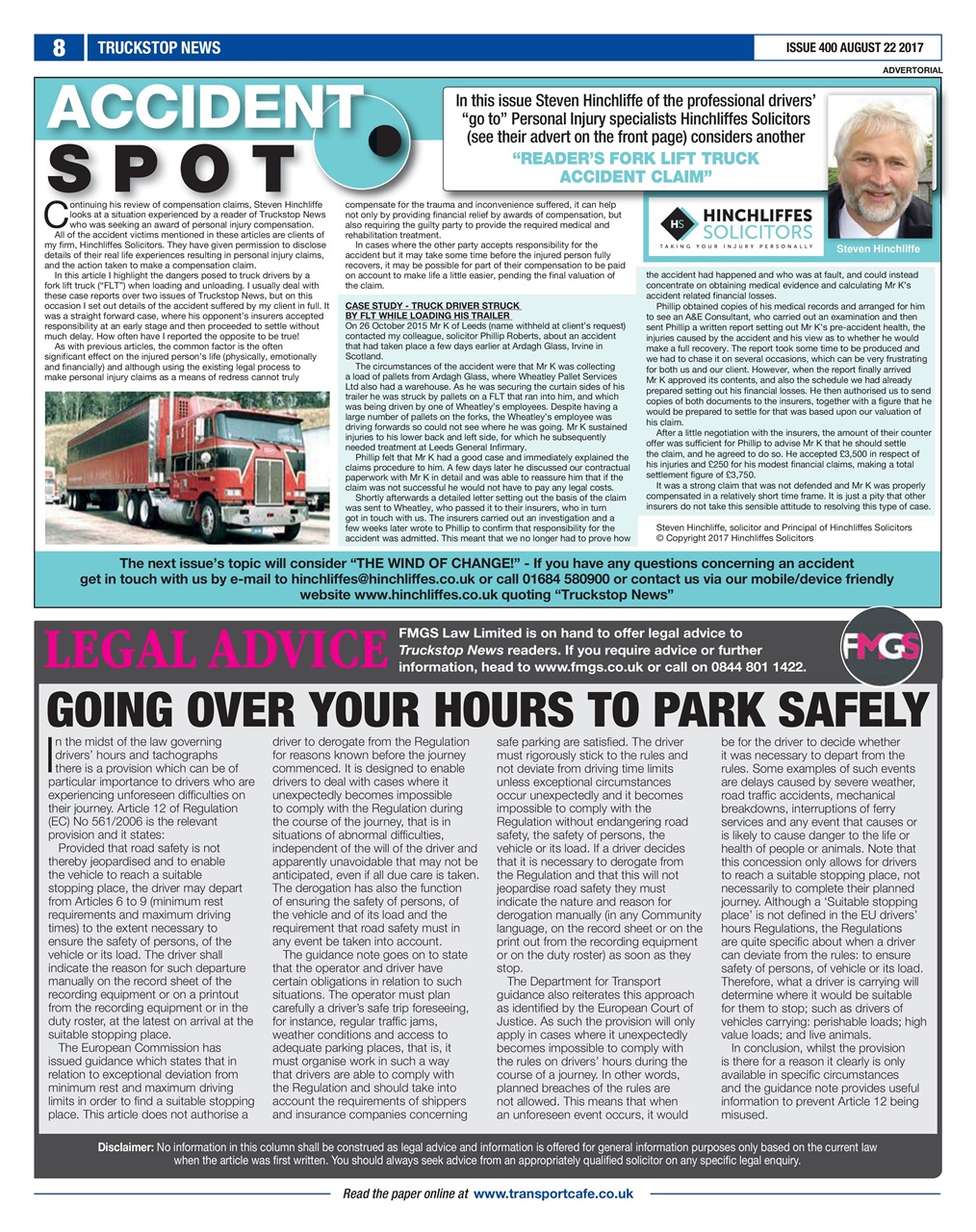 Truckstop News Preview Pages