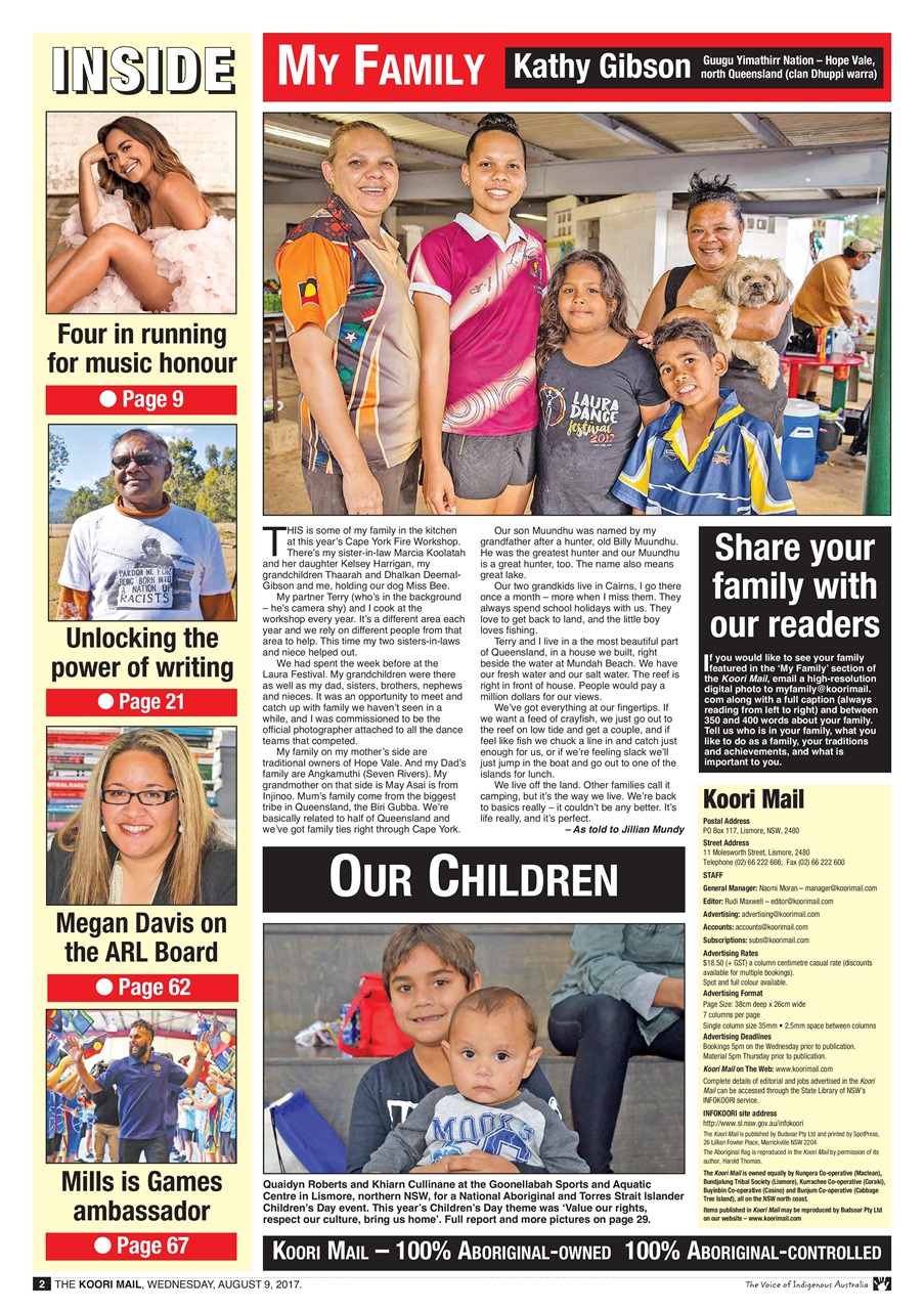 Koori Mail Preview Pages