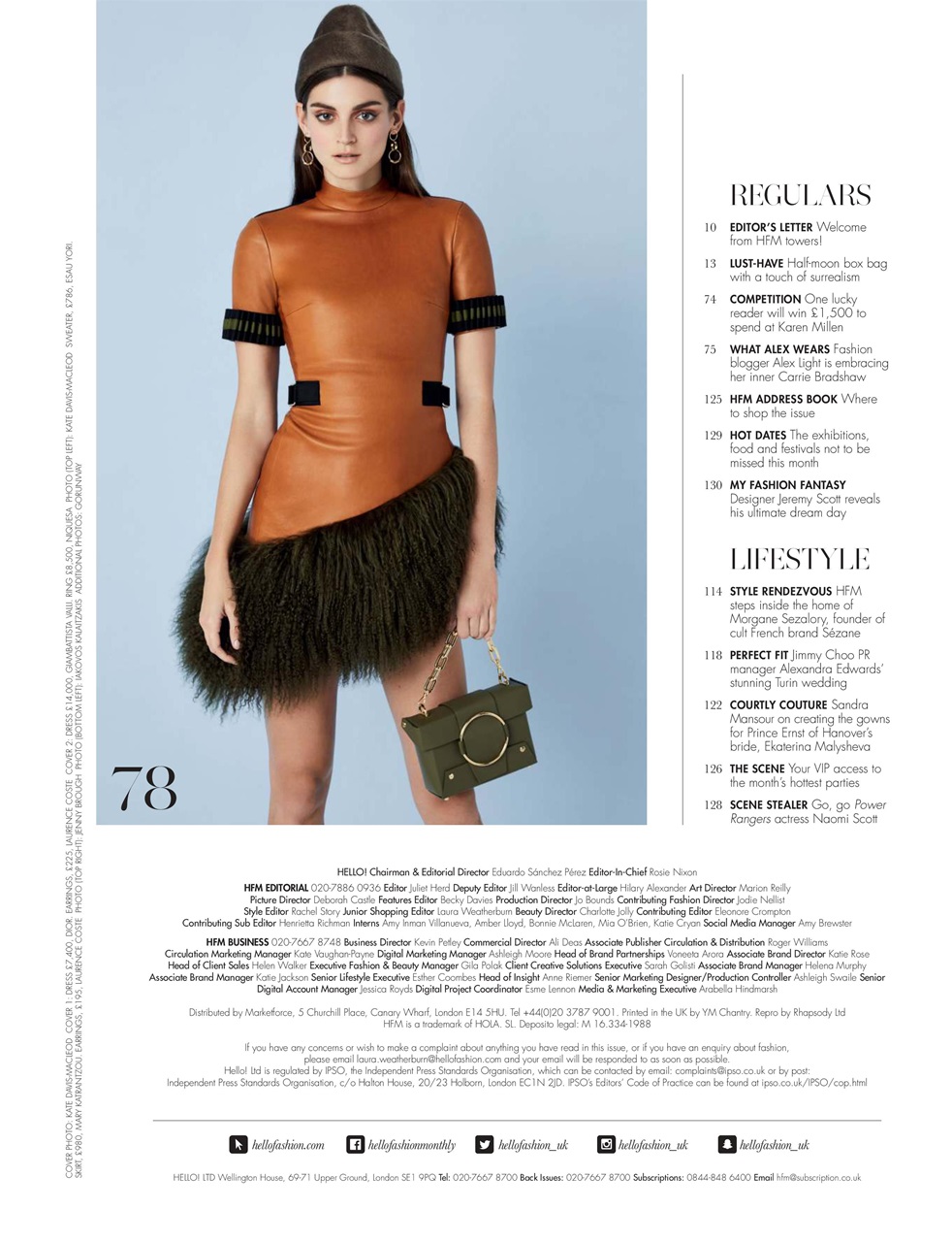 Hello! Fashion Monthly Preview Pages