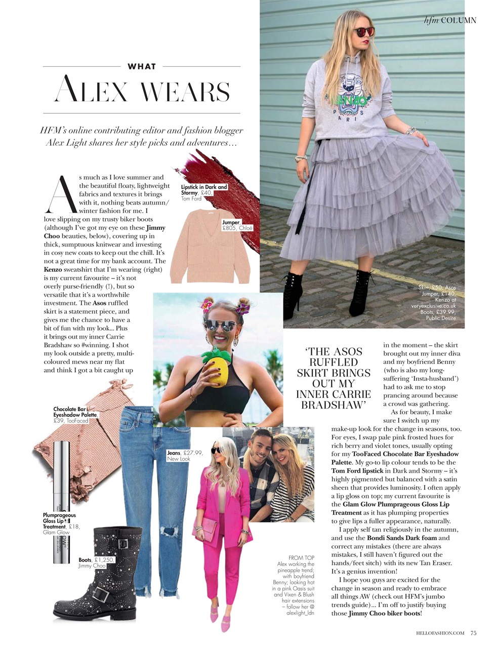 Hello! Fashion Monthly Preview Pages