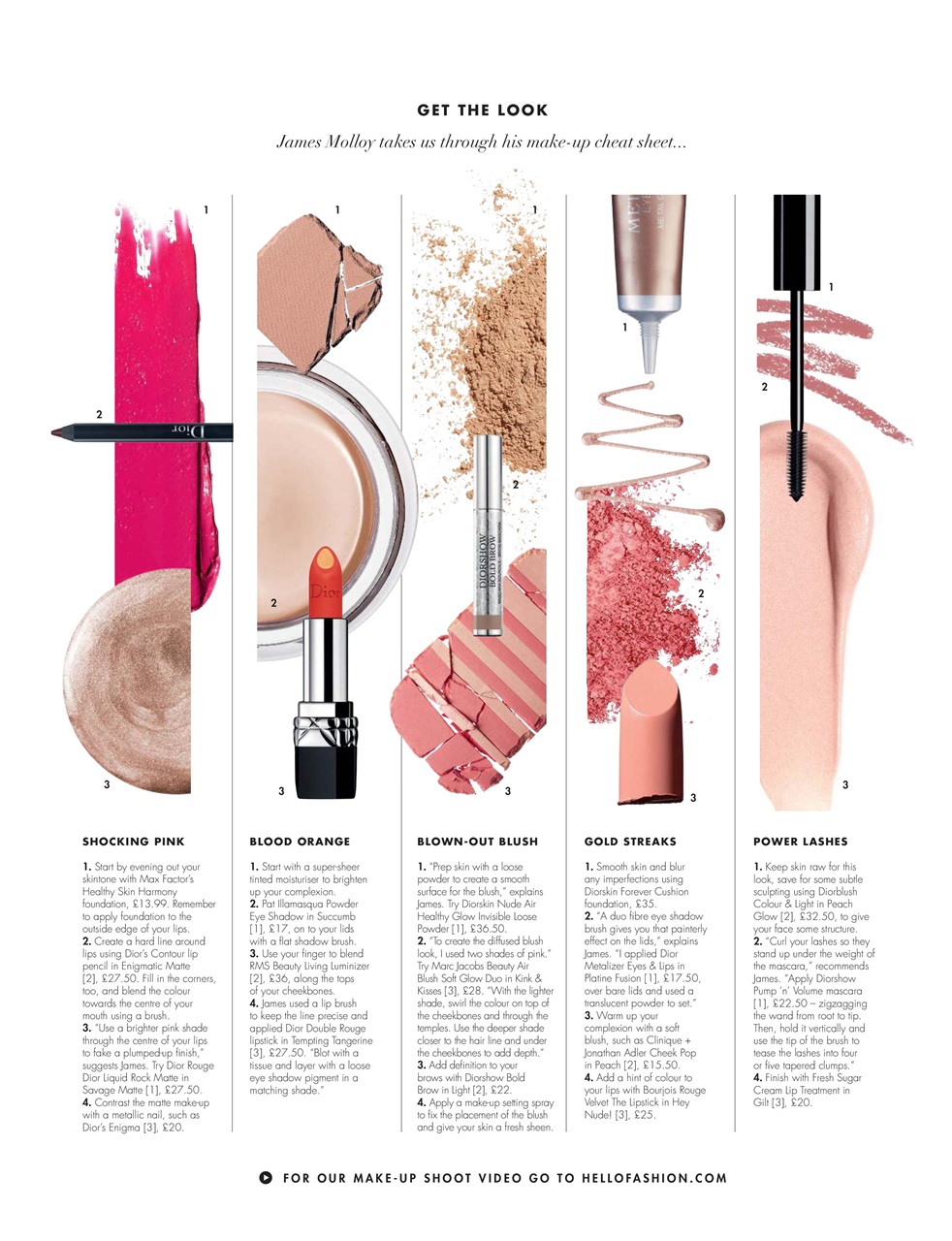 Hello! Fashion Monthly Preview Pages