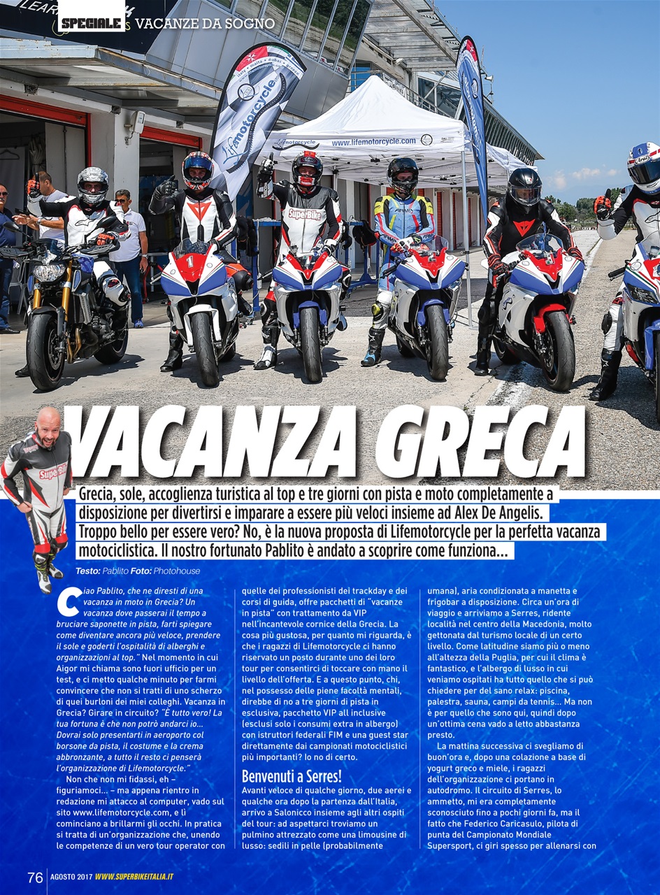 Superbike Italia Preview Pages