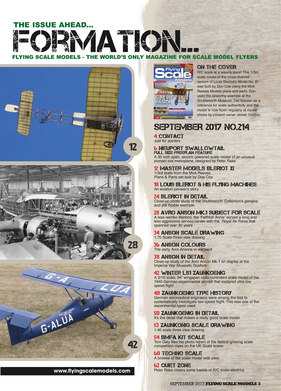 Flying Scale Models Preview Pages