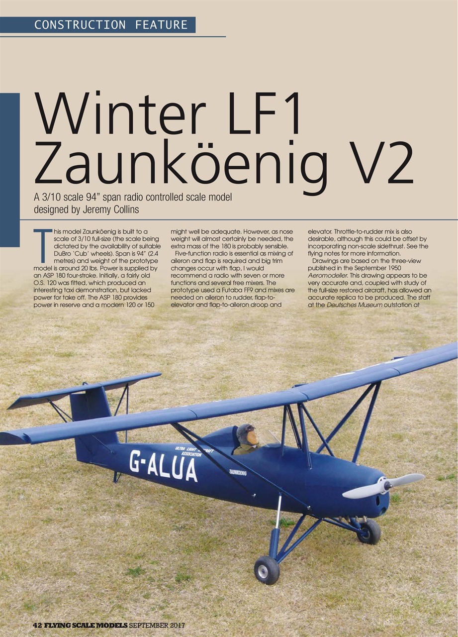 Flying Scale Models Preview Pages