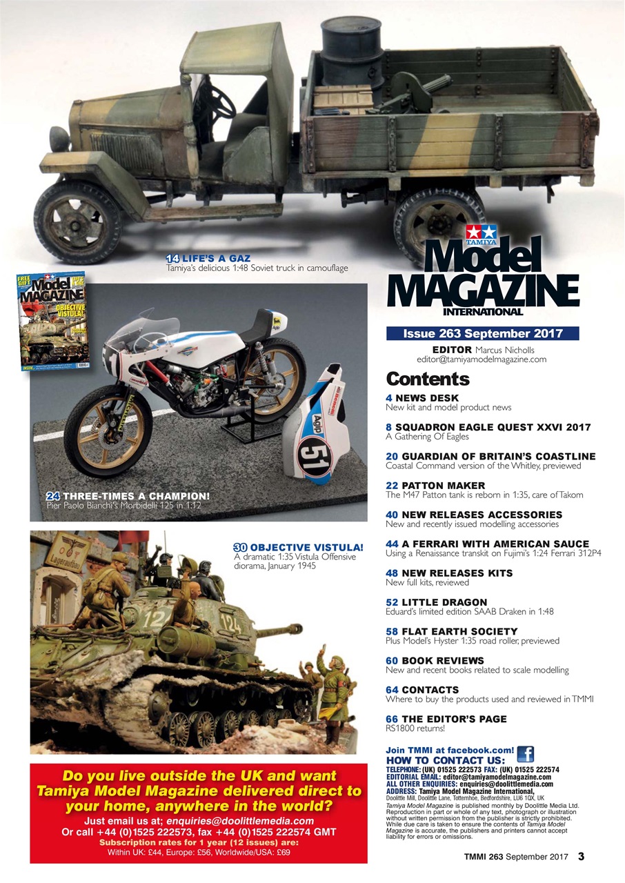 Tamiya Model Magazine Preview Pages