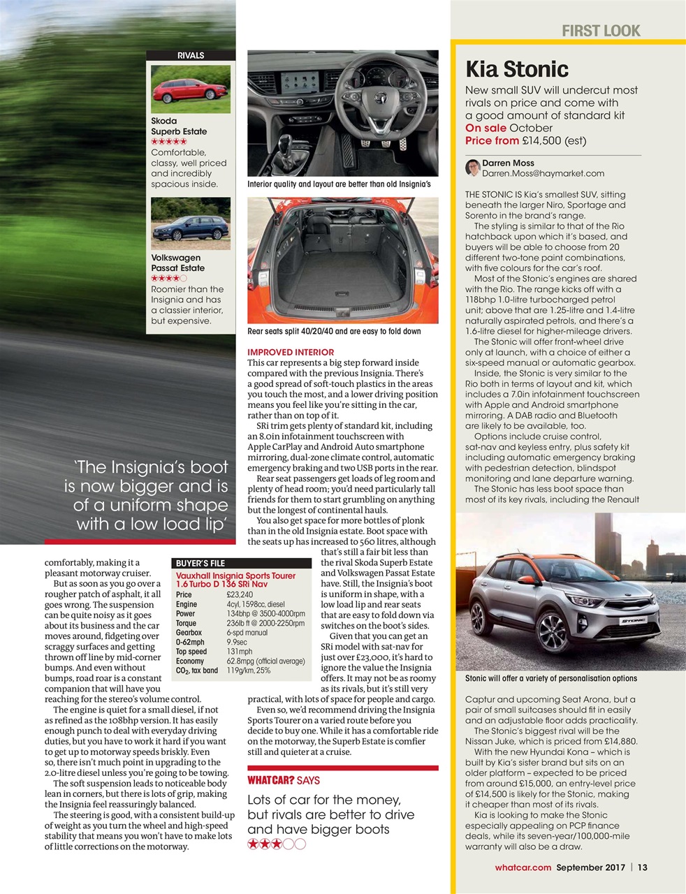 What Car? Preview Pages