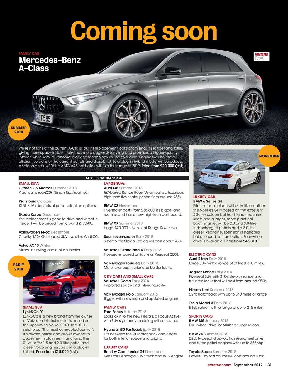 What Car? Preview Pages