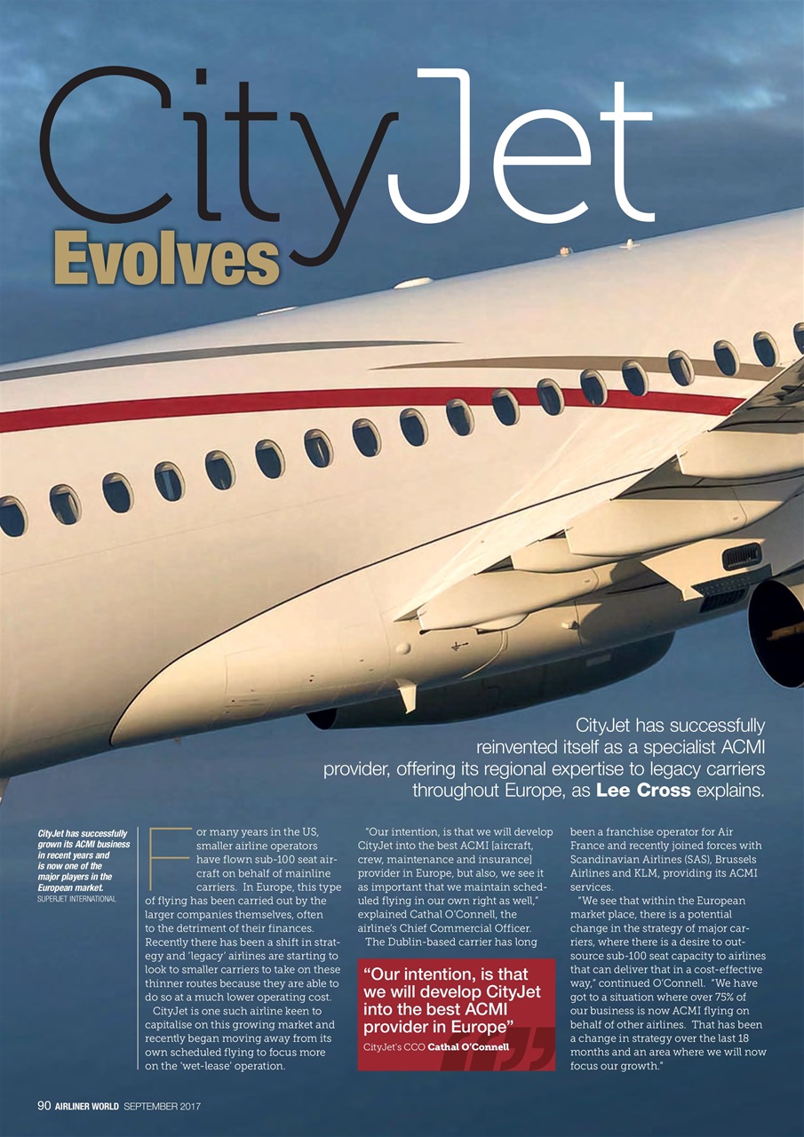 Airliner World Preview Pages