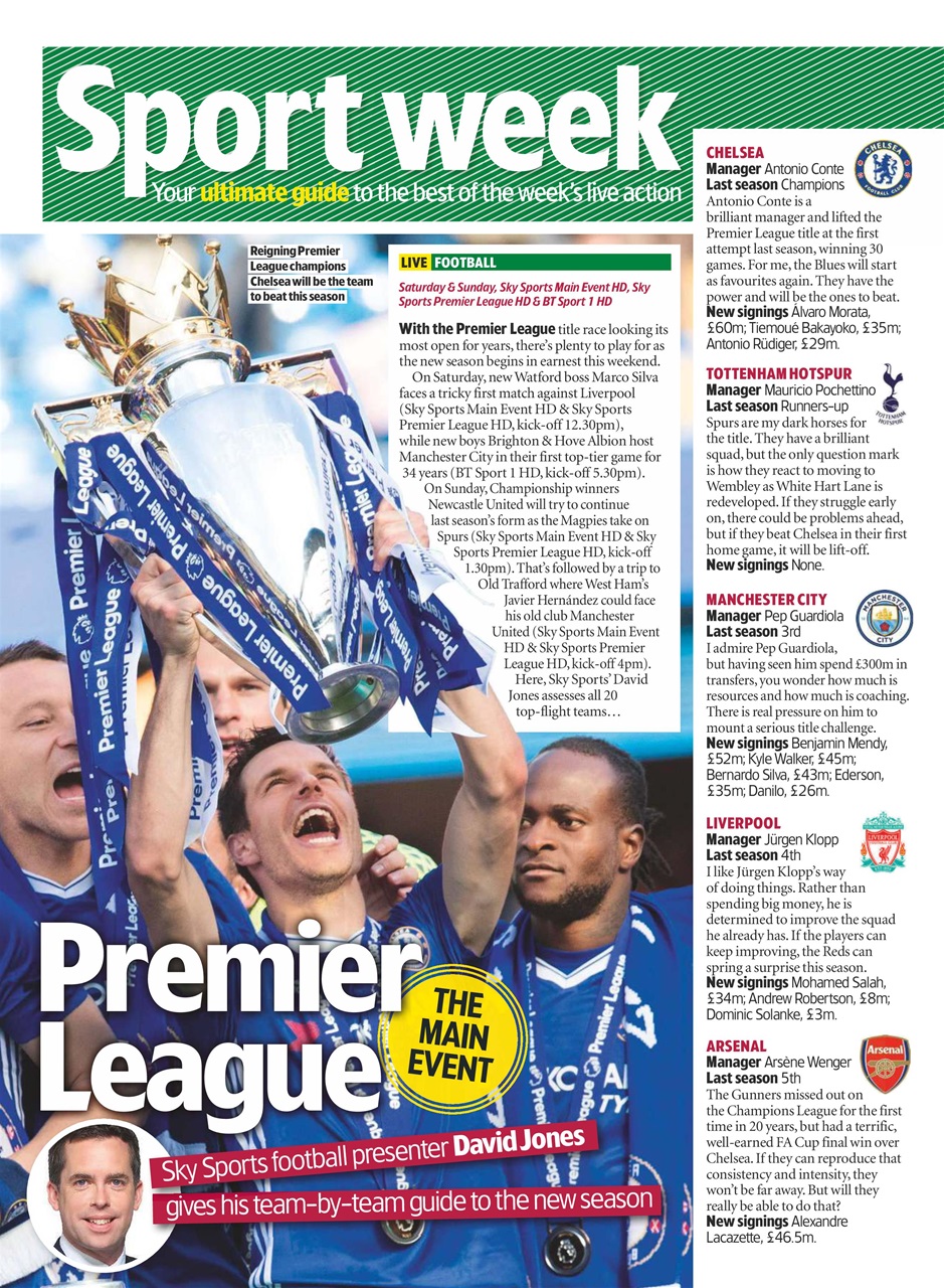 TV & Satellite Week Preview Pages