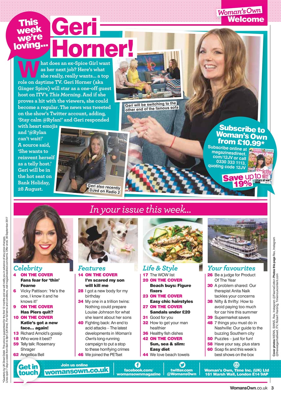 Woman's Own Preview Pages